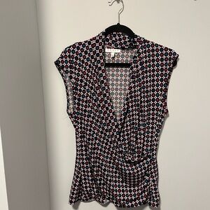 Chaus New York Women’s short sleeve Blouse